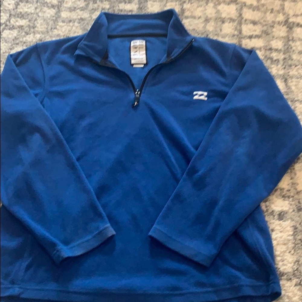 Billabong 1/4 zip fleece medium